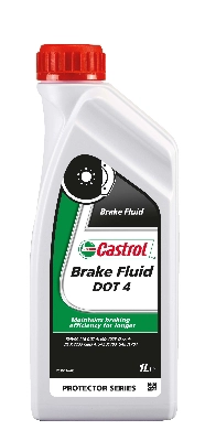 Тормозная жидкость castrol brake fluid dot 4 CASTROL 15ECA9