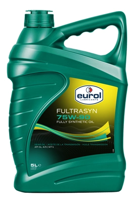 Масло осевого редуктора eurol fultrasyn 75w-90 gl4/5 EUROL E110076-5L