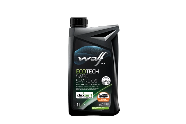 Моторное масло wolf ecotech 5w30 sp/rc g6 WOLF 1047289