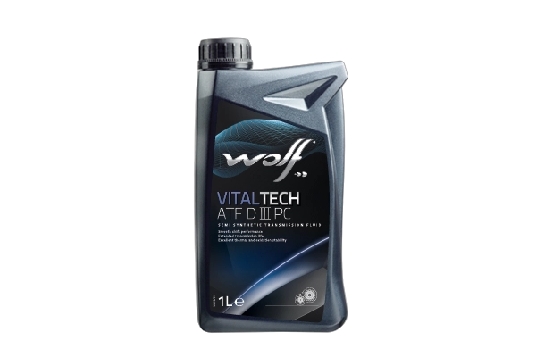 Трансмиссионное масло wolf vitaltech atf d iii pc WOLF 1050700