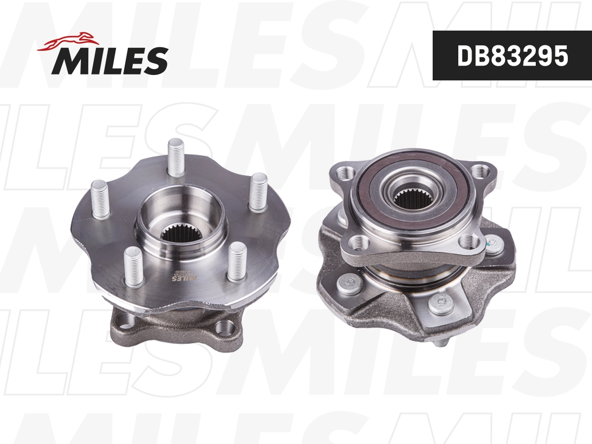 Комплект подшипника ступицы колеса MILES DB83295