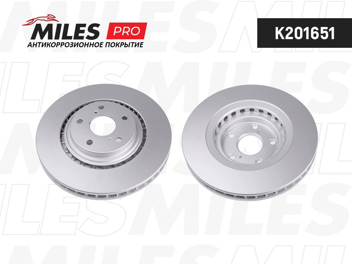 Тормозной диск MILES K201651