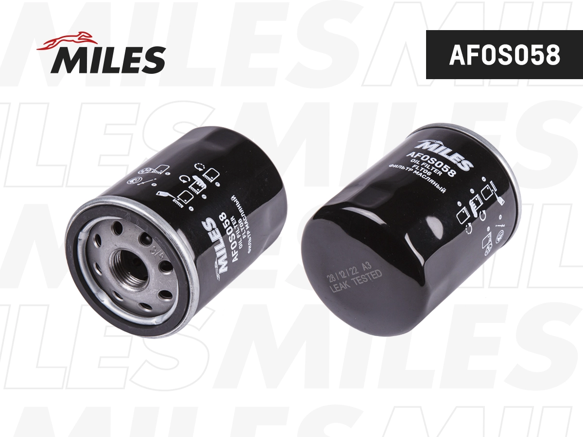 Масляный фильтр MILES AFOS058