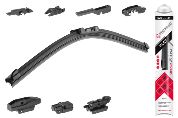 Щетка стеклоочистителя blister (flat) PROTECHNIC PRX525F