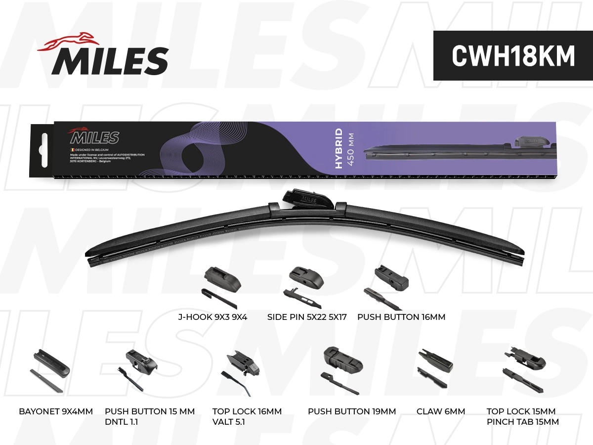 Щетка стеклоочистителя MILES CWH18KM