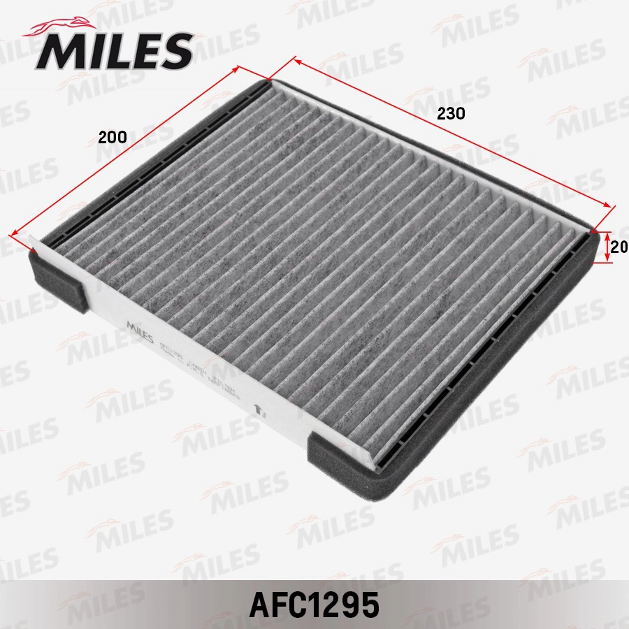 Фильтр воздух во внутренном пространстве MILES AFC1295