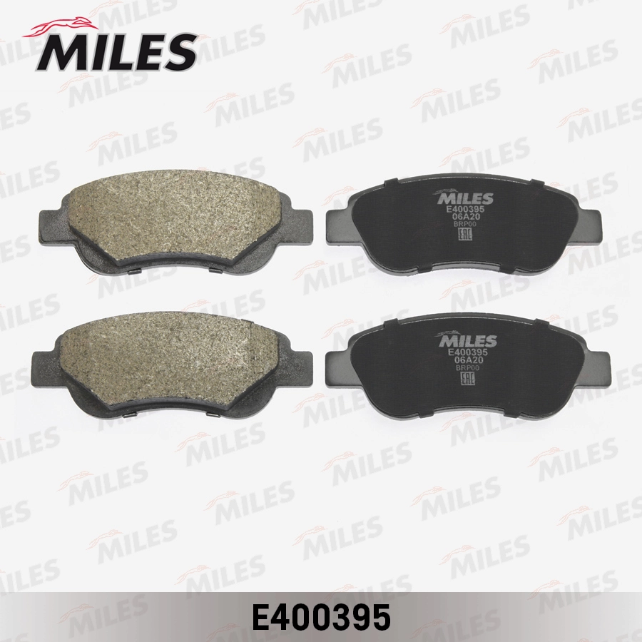 Комплект тормозных колодок дисковый тормоз MILES E400395