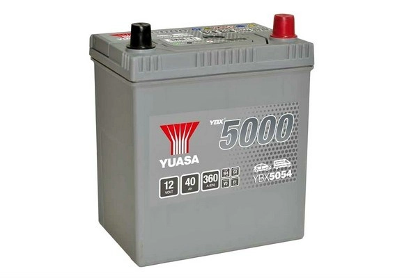 Стартерная аккумуляторная батарея ybx5000 silver high performance smf batteries YUASA YBX5054