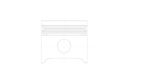 Поршень MAHLE/KNECHT 001 76 00