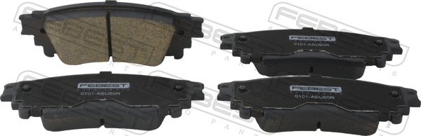 Комплект тормозных колодок дисковый тормоз FEBEST 0101-ASU60R