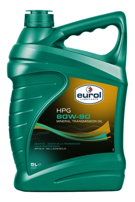 Масло осевого редуктора eurol hpg 80w-90 gl5 EUROL E110630-5L