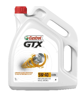 Моторное масло castrol gtx 5w-40 a3/b4 CASTROL 15218F