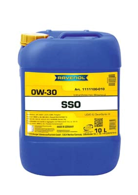 Моторное масло ravenol sso sae 0w-30 RAVENOL 1111100-010-01-999