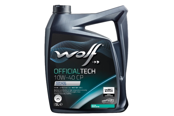 Моторное масло wolf officialtech 10w-40 cp WOLF 1052861