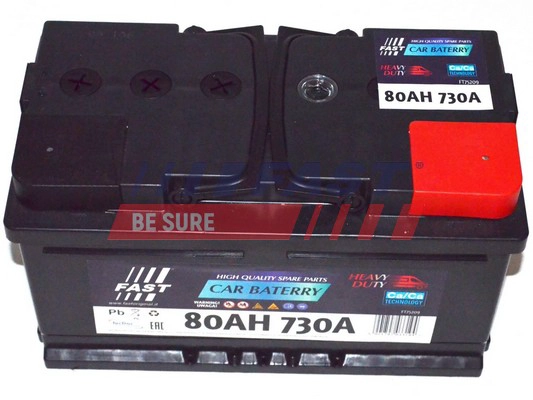 Стартерная аккумуляторная батарея FAST FT75209