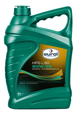 Масло осевого редуктора eurol hpg 80w-90 gl5 lsd EUROL E110634-5L