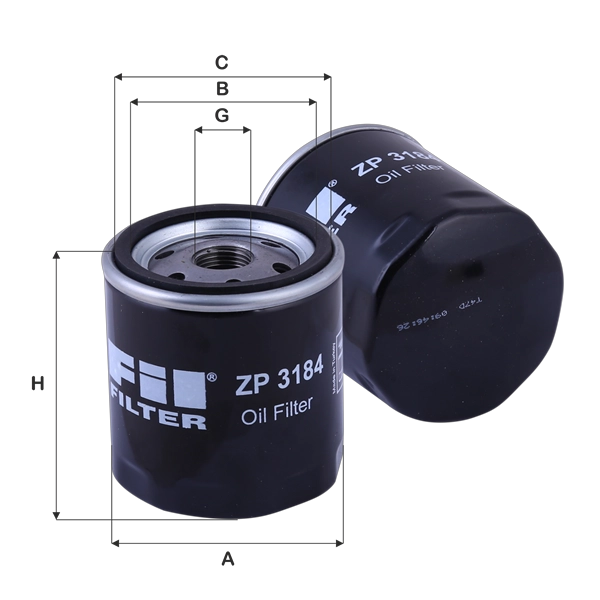 Масляный фильтр FIL FILTER ZP 3184