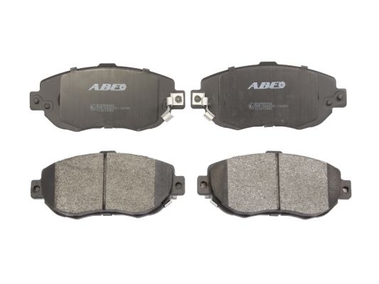 Комплект тормозных колодок дисковый тормоз ABE C12072ABE