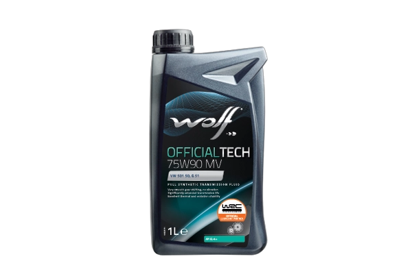 Трансмиссионное масло wolf officialtech 75w90 mv WOLF 1049036