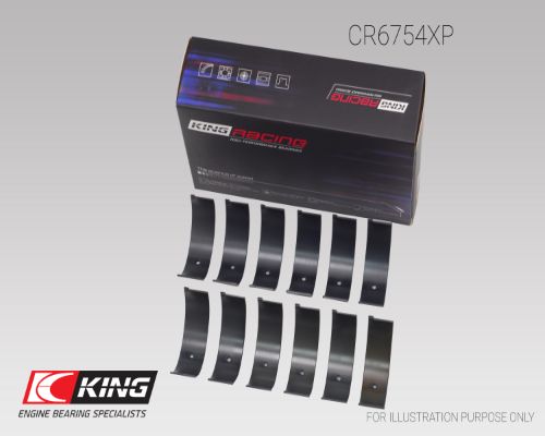 Шатунный подшипник KING CR6754XP