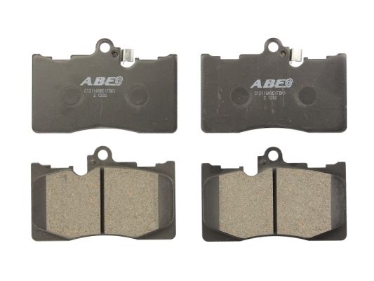 Комплект тормозных колодок дисковый тормоз ABE C12116ABE