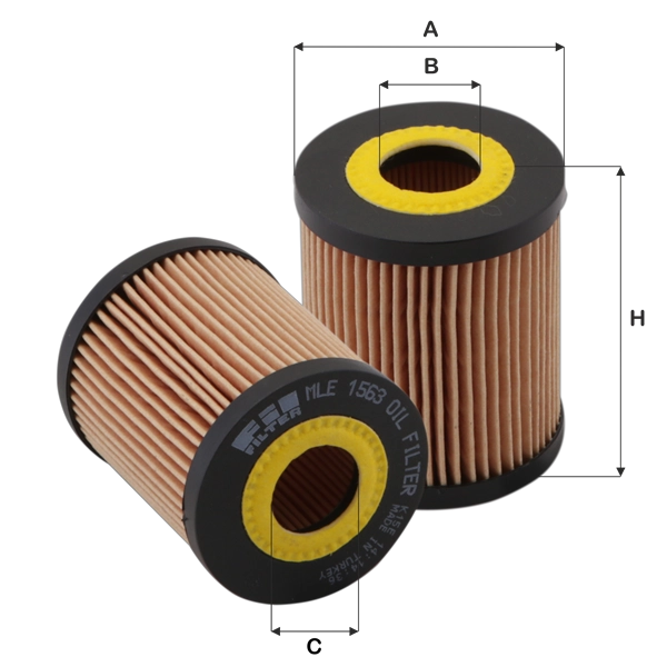 Масляный фильтр FIL FILTER MLE 1563