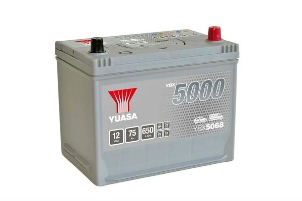 Стартерная аккумуляторная батарея ybx5000 silver high performance smf batteries YUASA YBX5068