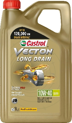 Моторное масло castrol vecton long drain 10w-40 e6/e9 CASTROL 15F3D1