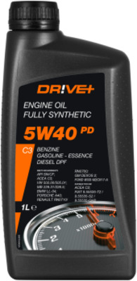 Моторное масло dr ve+ 5w-40 vw505.01 DR!VE+ DP3310.10.021
