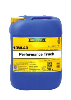 Моторное масло ravenol performance truck sae 10w-40 RAVENOL 1122106-010-01-999