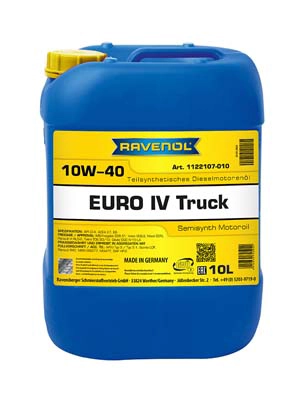 Моторное масло ravenol euro iv truck sae 10w-40 RAVENOL 1122107-010-01-999