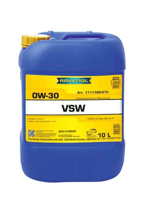 Моторное масло ravenol vsw sae 0w-30 RAVENOL 1111106-010-01-999