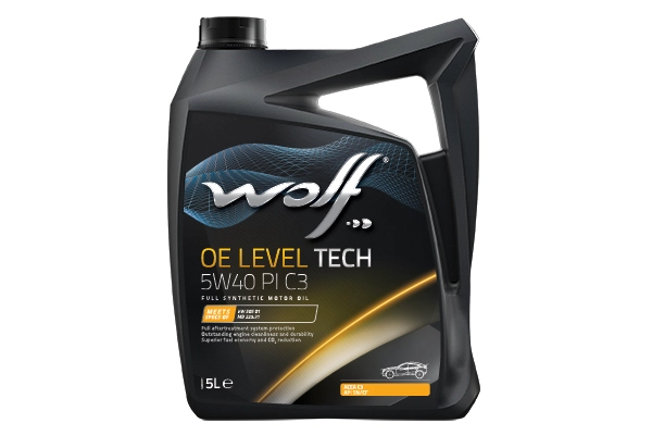 Моторное масло wolf oe level tech 5w40 pi c3 WOLF 1044239