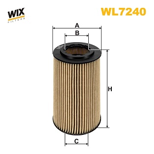 Масляный фильтр WIX WL7240