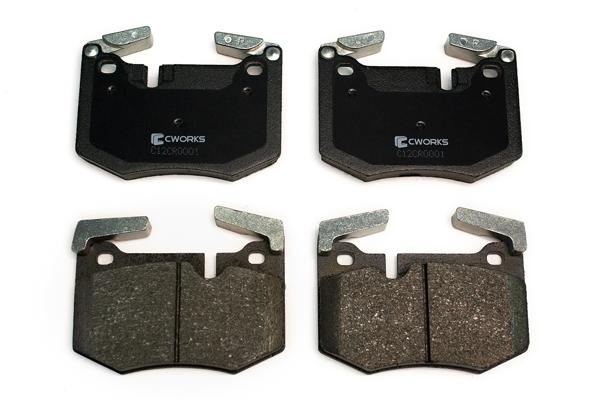 Комплект тормозных колодок дисковый тормоз CWORKS C12CR0001