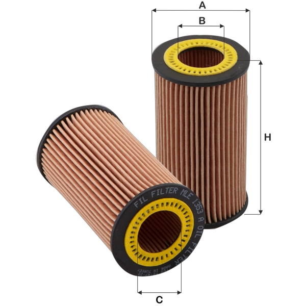 Масляный фильтр FIL FILTER MLE 1353 A