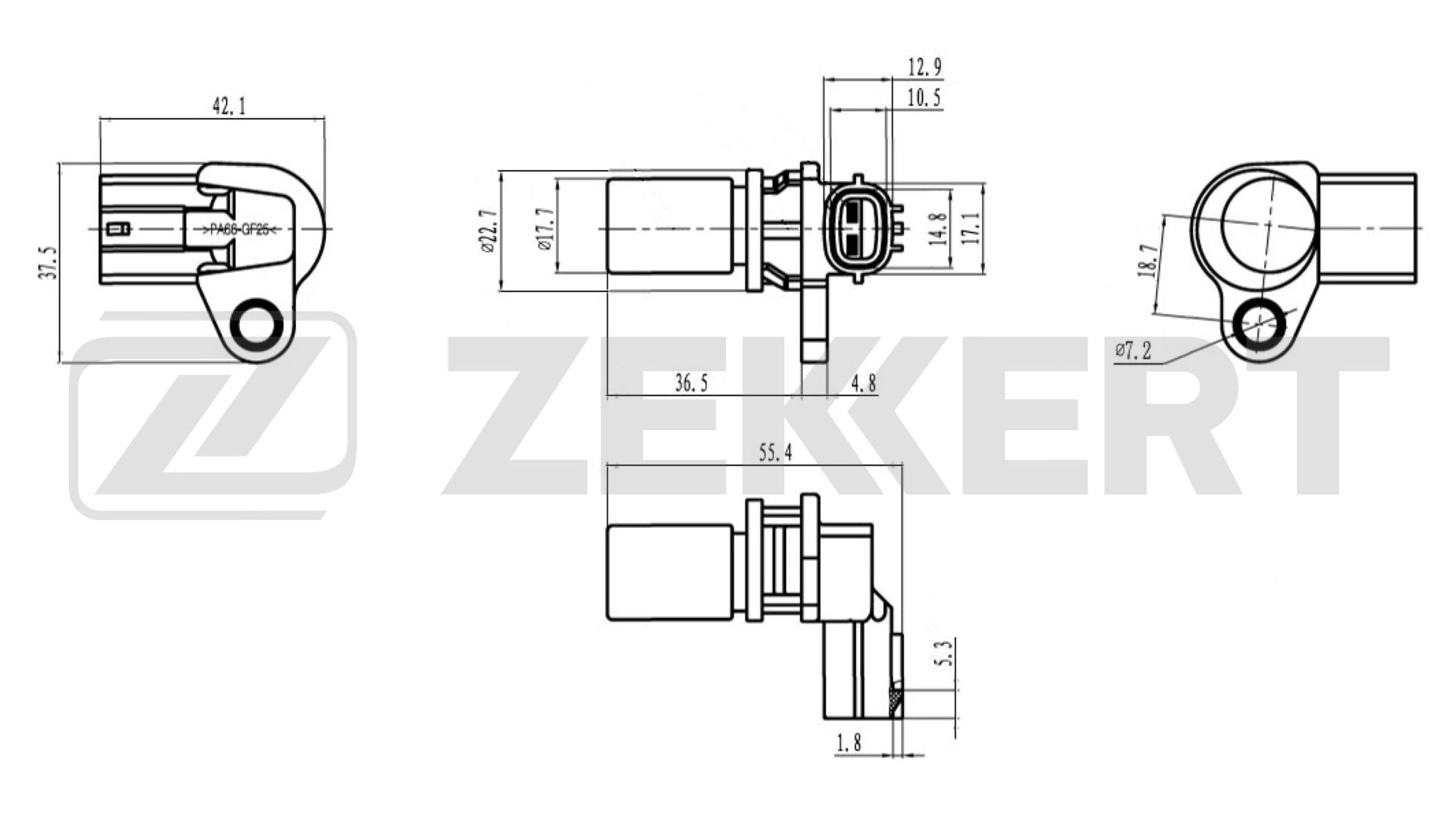 Датчик импульсов ZEKKERT SE-4103
