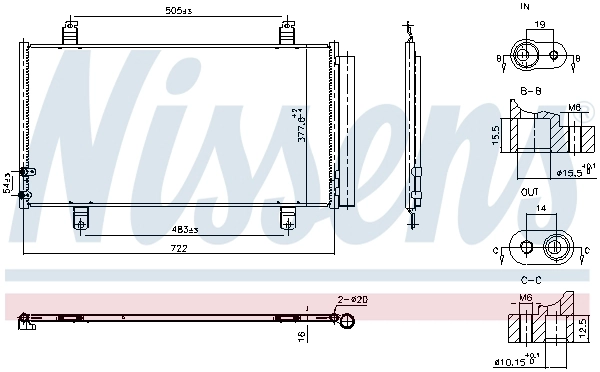 Конденсатор кондиционер first fit corrosion protection nitrogen-filling NISSENS 940865