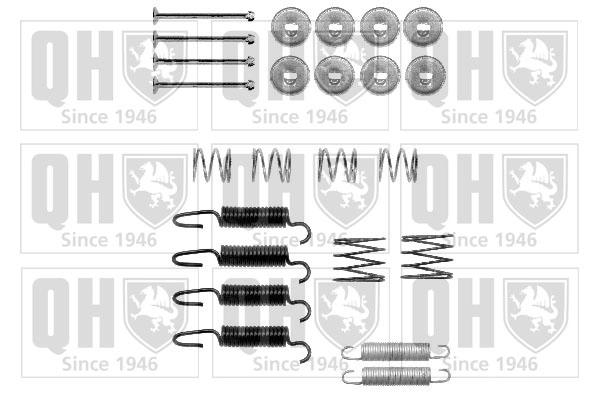 Комплектующие стояночная тормозная система QUINTON HAZELL BFK455