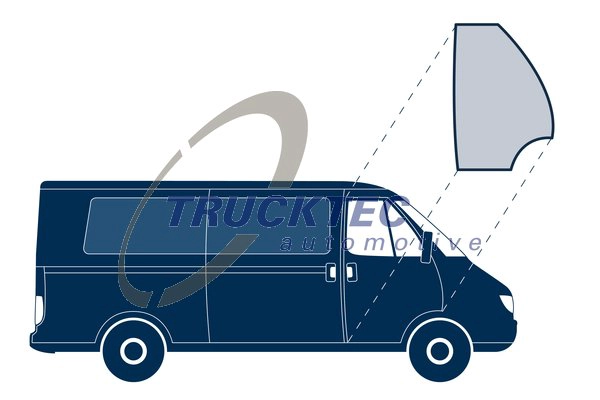 Облицовка / защитная накладка дверь TRUCKTEC AUTOMOTIVE 01.50.017