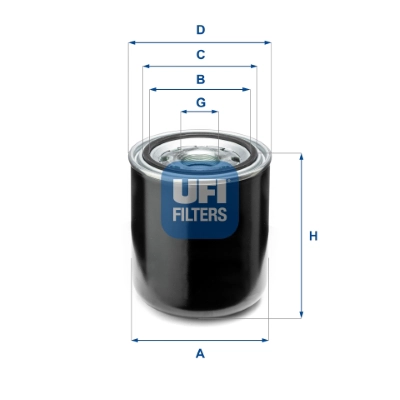 Патрон осушителя воздуха пневматическая система UFI 27.A66.00