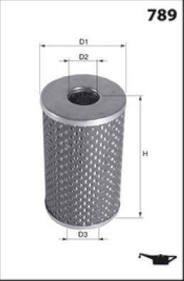 Гидрофильтр рулевое управление MECAFILTER ELH4199
