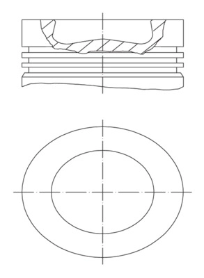 Поршень MAHLE/KNECHT 003 97 01