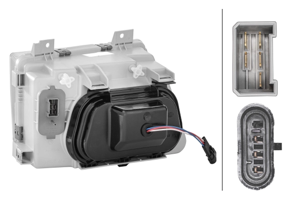 Основная фара HELLA/BEHR/PAGID 1AH 007 774-011