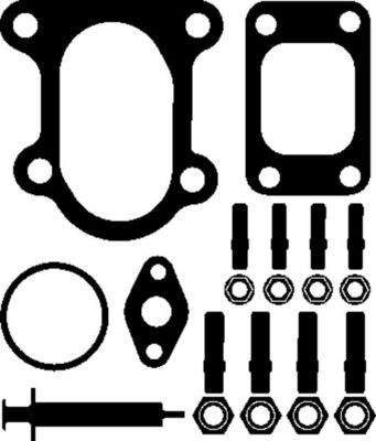 Монтажный комплект компрессор MAHLE/KNECHT 001 TA 14517 000