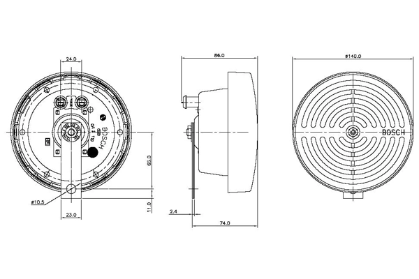Звуковой сигнал BOSCH 0 320 226 012