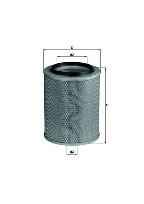 Воздушный фильтр MAHLE/KNECHT LX 92