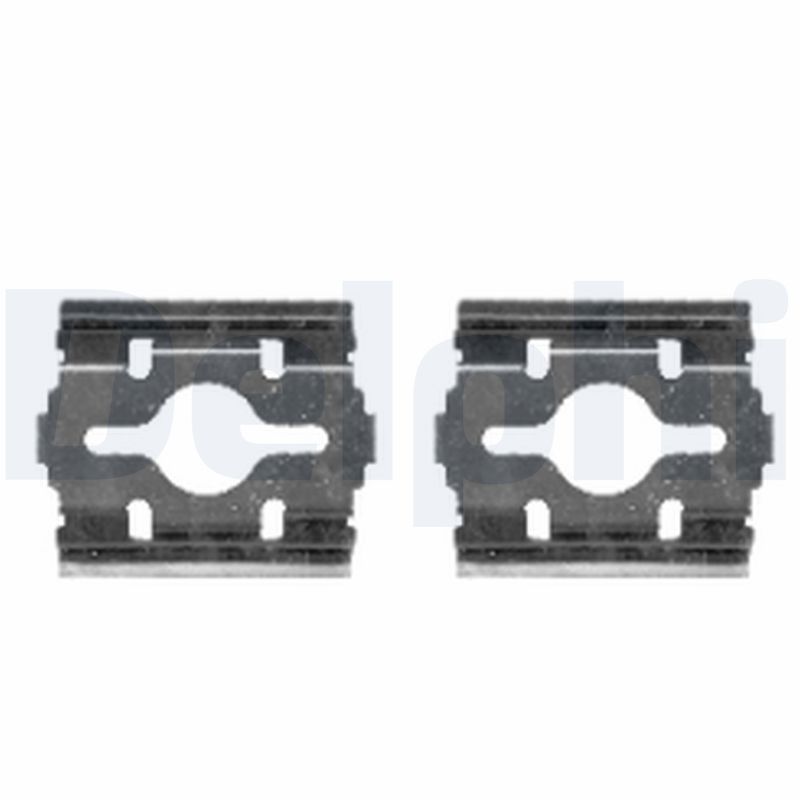 Комплектующие колодки дискового тормоза DELPHI LX0409