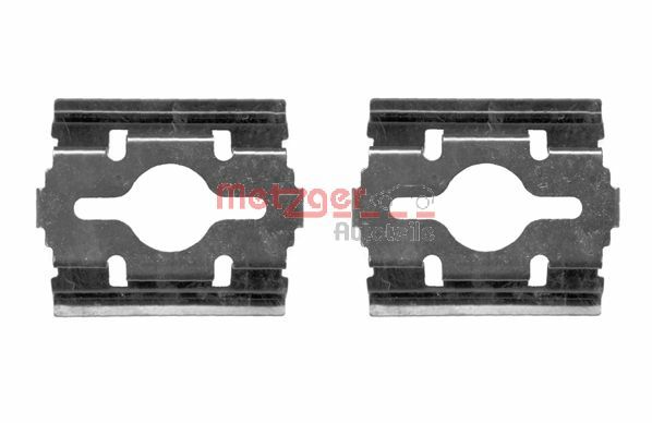 Комплектующие колодки дискового тормоза greenparts METZGER 109-1657