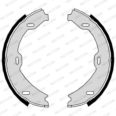 Комплект тормозных колодок стояночная тормозная система premier FERODO FSB647